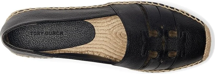 Tory Burch Ines Strap Platform Espadrille Women's Flat Shoes Perfect Black : 5 M, Leather - Image 2