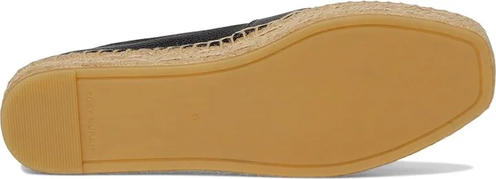 Tory Burch Ines Strap Platform Espadrille Women's Flat Shoes Perfect Black : 5 M, Leather - Image 3