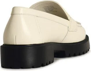 Tory Burch Ivory Leather Loafers - Image 3