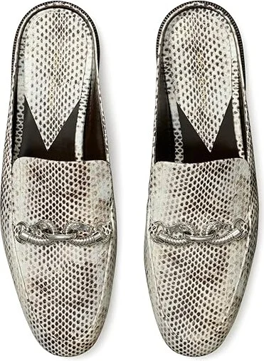 Tory Burch Jessa Backless Loafers Women's Flat Shoes Lavender Roccia : 5 M, Leather - Image 2