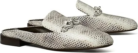 Tory Burch Jessa Backless Loafers Women's Flat Shoes Lavender Roccia : 5 M, Leather