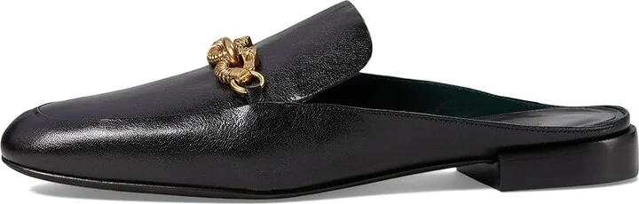 Tory Burch Jessa Backless Loafers Women's Flat Shoes Perfect Black : 6 M, Leather - Image 5