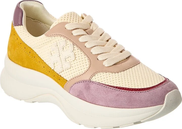 Tory Burch Kick Leather Trainer