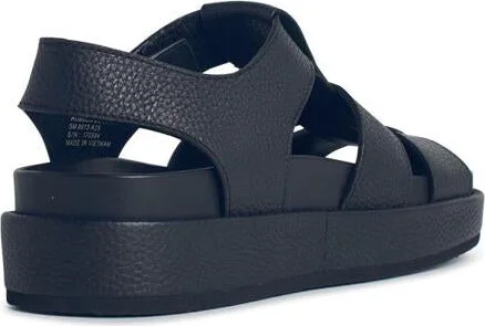 Tory Burch 'Kira Fisherman Sport' Black Leather Sandals - Image 3