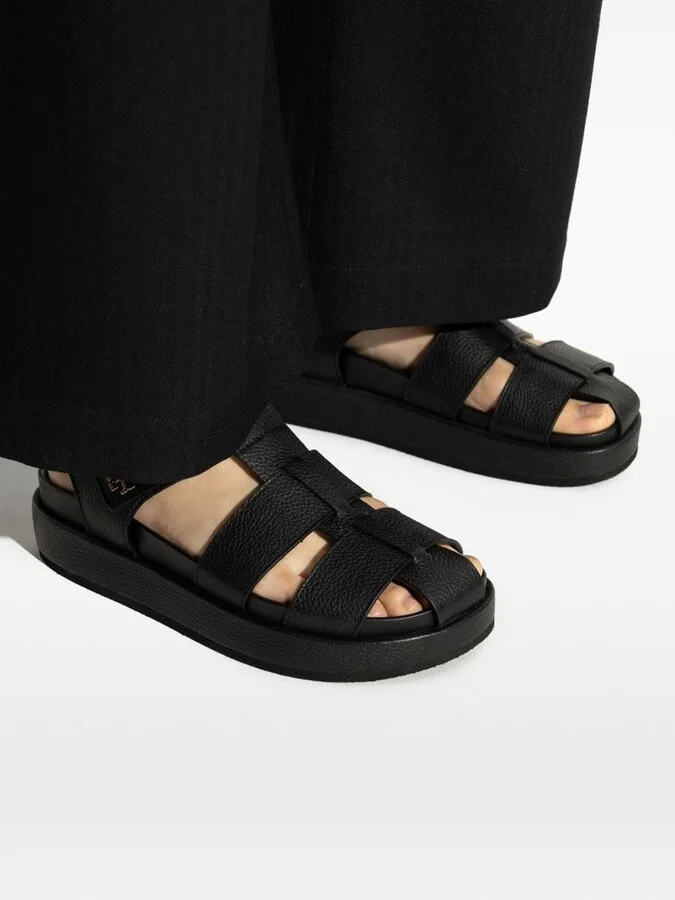 Tory Burch Kira Fisherman Sport Leather Sandals - Image 3