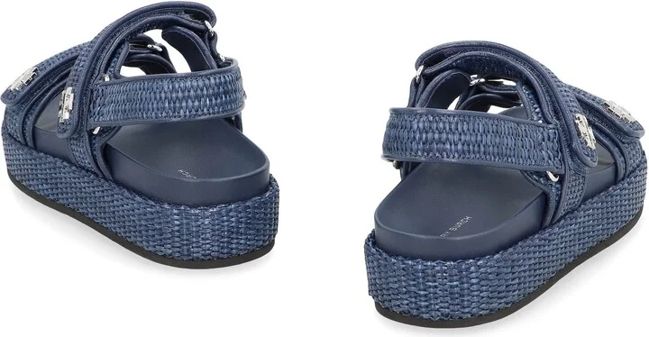 Tory Burch Kira Intrecciato Sandals - Image 4