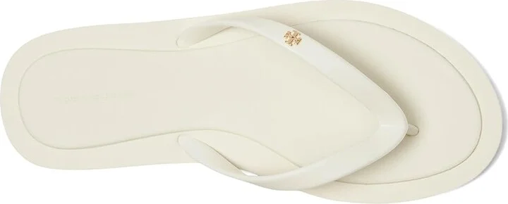 Tory Burch Kira Padded Flip-Flops Women's Sandals Ivory/Gold : 6 M - Image 2