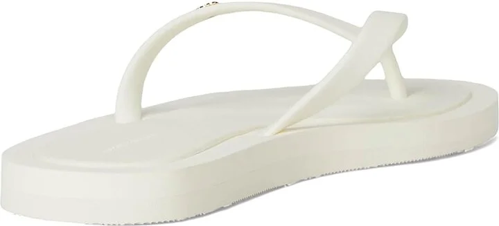 Tory Burch Kira Padded Flip-Flops Women's Sandals Ivory/Gold : 6 M - Image 4
