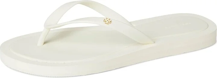 Tory Burch Kira Padded Flip-Flops Women's Sandals Ivory/Gold : 6 M - Image 5