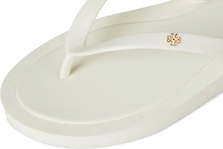Tory Burch Kira Padded Flip-Flops Women's Sandals Ivory/Gold : 6 M - Image 7