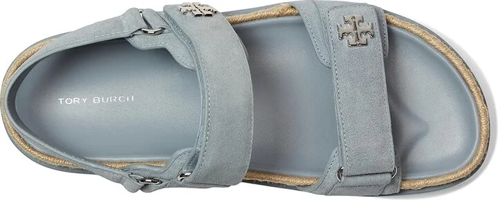 Tory Burch Kira Rope Sport Sandal Women's Shoes Aria Blue : 10 M, Leather - Image 2