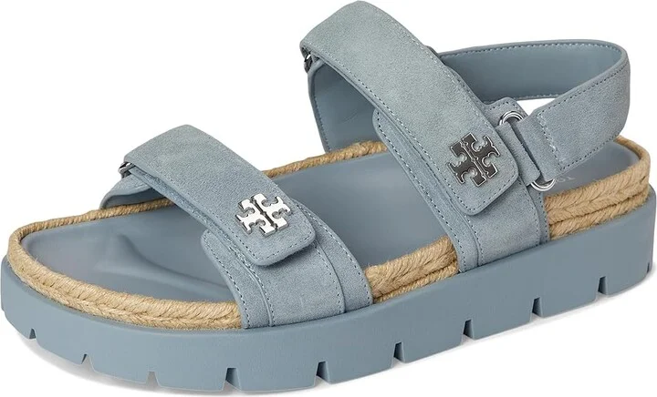 Tory Burch Kira Rope Sport Sandal Women's Shoes Aria Blue : 10 M, Leather - Image 5