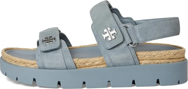 Tory Burch Kira Rope Sport Sandal Women's Shoes Aria Blue : 10 M, Leather - Image 6