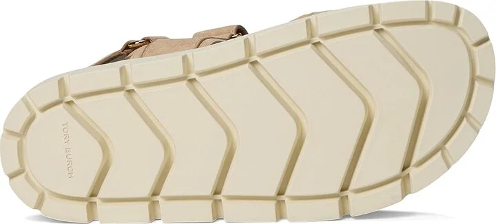 Tory Burch Kira Rope Sport Sandal Women's Shoes Ceramic Taupe : 10 M, Leather - Image 3