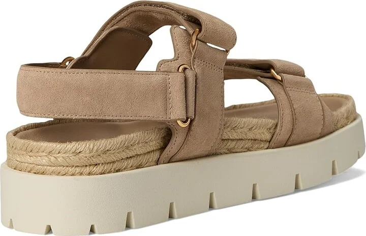 Tory Burch Kira Rope Sport Sandal Women's Shoes Ceramic Taupe : 10 M, Leather - Image 4