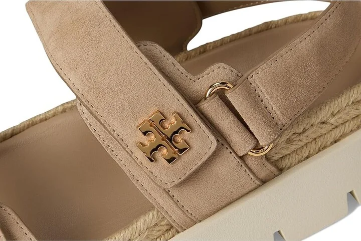 Tory Burch Kira Rope Sport Sandal Women's Shoes Ceramic Taupe : 10 M, Leather - Image 7