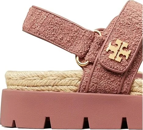 Tory Burch Kira Rope Sport Sandal Women's Shoes Mauve : 5 M, Leather - Image 3