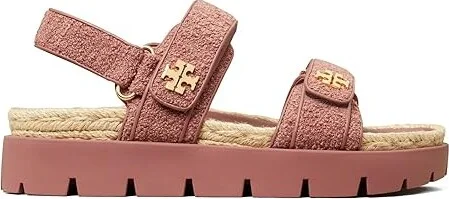 Tory Burch Kira Rope Sport Sandal Women's Shoes Mauve : 5 M, Leather - Image 4