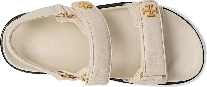Tory Burch Kira Sport Sandal Women's Shoes New Ivory : 10 M, Leather - Image 2