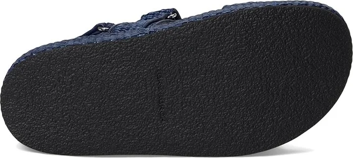 Tory Burch Kira Sport Sandals Women's Wedge Shoes Navy : 7.5 M, Leather - Image 3
