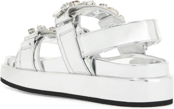 TORY BURCH kira sports sandals with crystals - Image 2