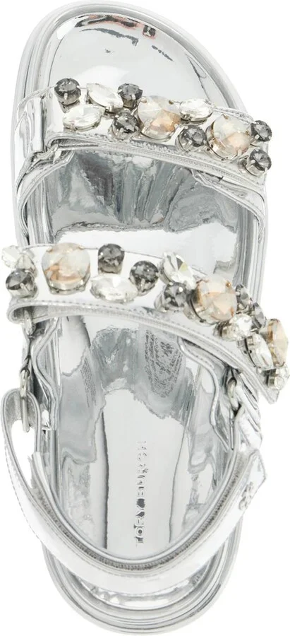TORY BURCH kira sports sandals with crystals - Image 3