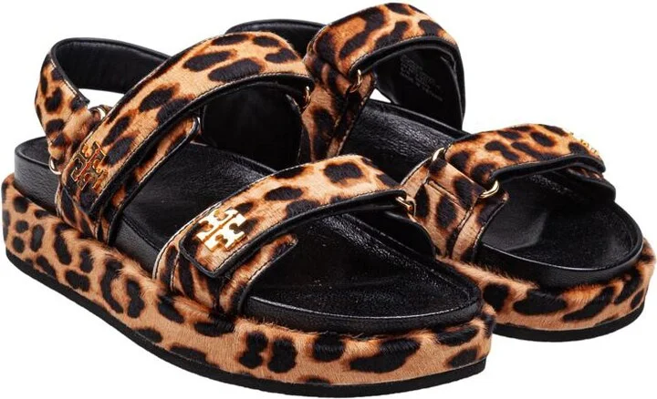 Tory Burch Kira Sporty Sandal In Calfskin Printed In Pony Skin - Image 2