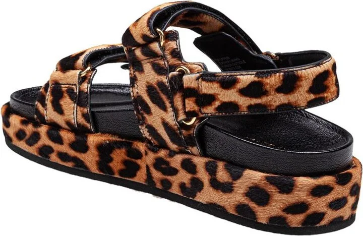 Tory Burch Kira Sporty Sandal In Calfskin Printed In Pony Skin - Image 4