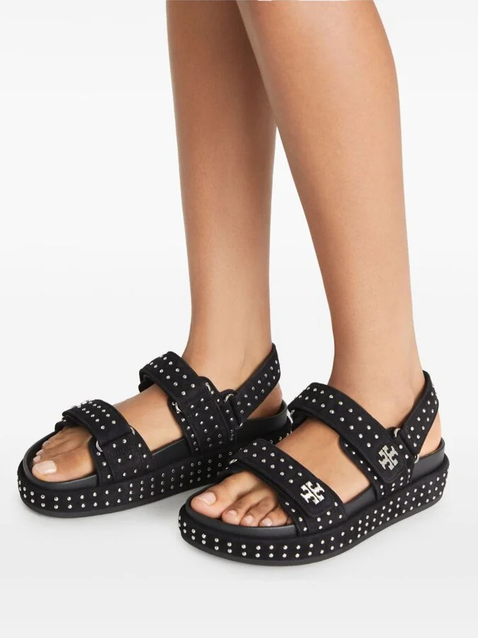 Tory Burch Kira Studded Sandals - Image 4