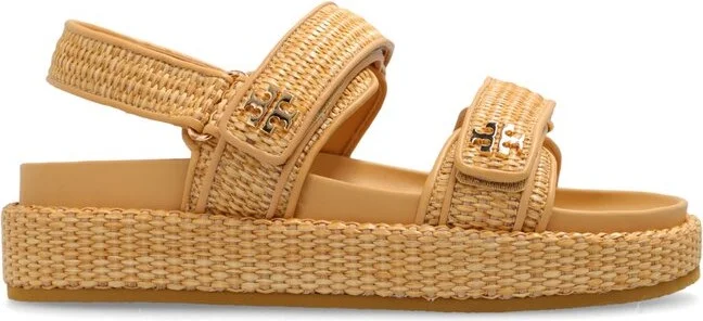 Tory Burch Kira Woven Dual-Band Sport Sandals