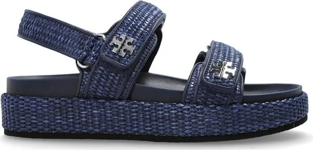Tory Burch Kira Woven Dual-Band Sport Sandals