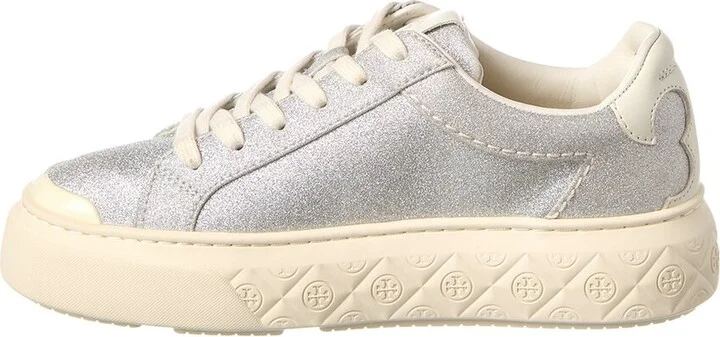 Tory Burch Ladybug Glitter Leather Sneaker - Image 2
