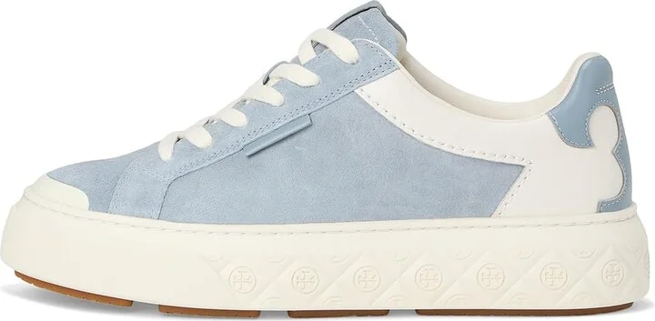 Tory Burch Ladybug Sneaker Women's Shoes Aria Blue/New Ivory/Aria Blue : 8 M, Leather - Image 6