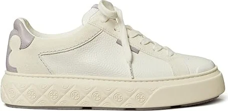 Tory Burch Ladybug Sneaker Women's Shoes Purity/Bianco/Spring Laven : 9.5 M, Leather - Image 3