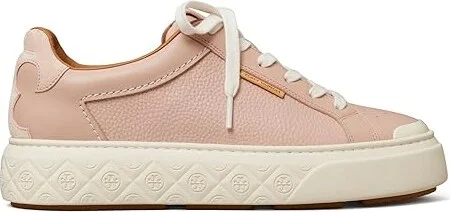 Tory Burch Ladybug Sneakers Women's Shoes Shell Pink/Shell Pink : 9.5 M, Leather - Image 4