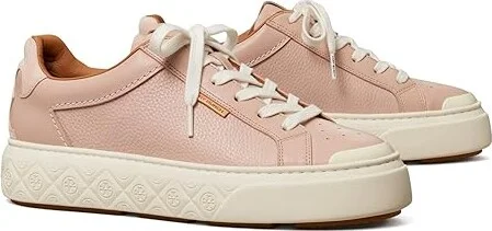 Tory Burch Ladybug Sneakers Women's Shoes Shell Pink/Shell Pink : 9.5 M, Leather