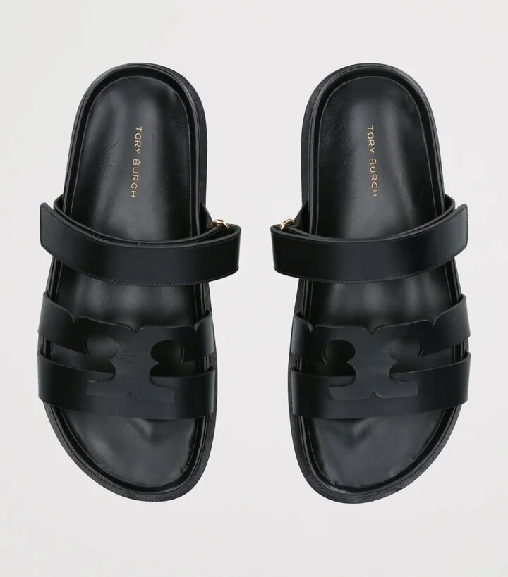 Tory Burch Leather Ines Sport Slides - Image 4