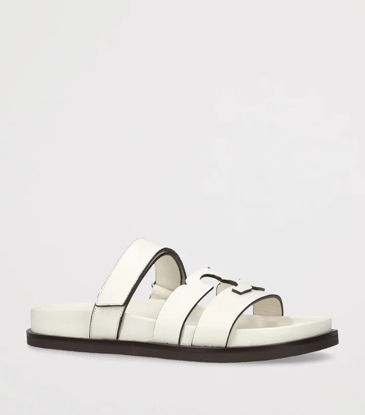 Tory Burch Leather Ines Sport Slides - Image 3