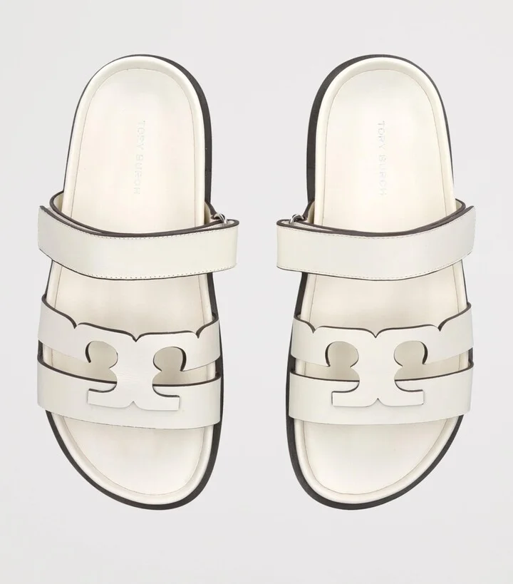 Tory Burch Leather Ines Sport Slides - Image 4