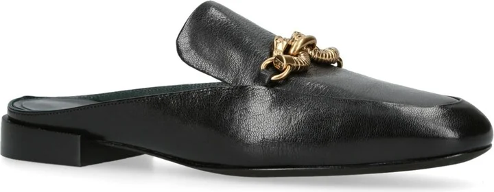 Tory Burch Leather Jessa Loafer Mules - Image 3