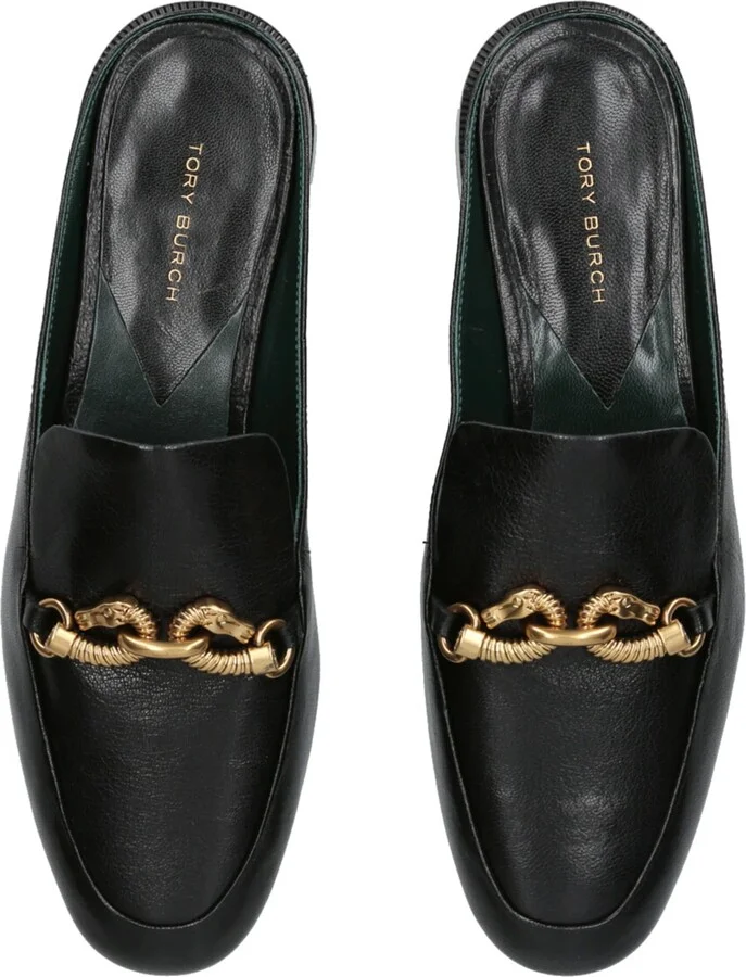 Tory Burch Leather Jessa Loafer Mules - Image 4