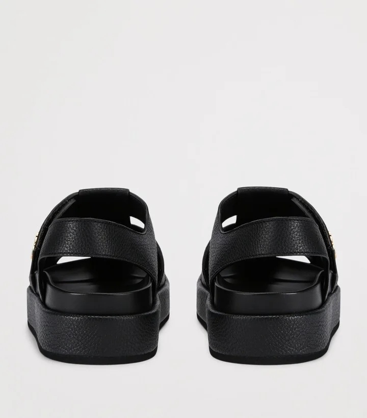 Tory Burch Leather Kira Fisherman Sandals - Image 2