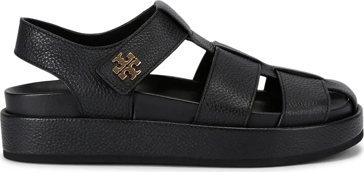 Tory Burch Leather Kira Fisherman Sandals