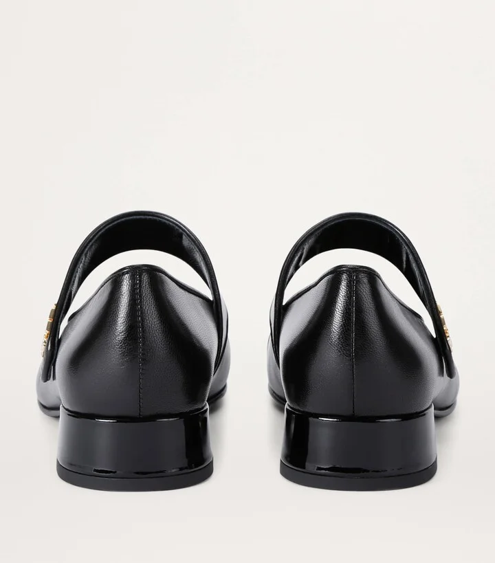 Tory Burch Leather Mary Jane Pumps 25 - Image 2