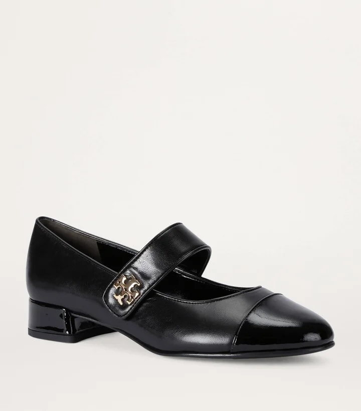 Tory Burch Leather Mary Jane Pumps 25 - Image 3