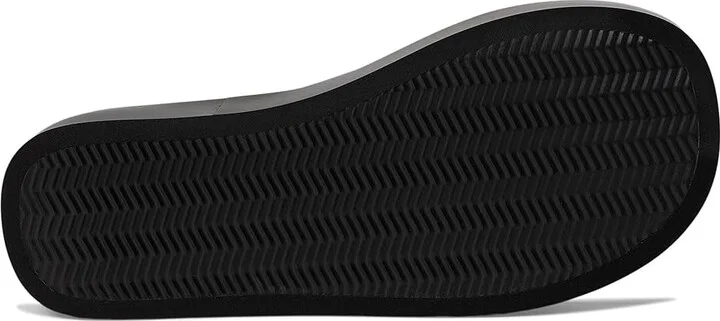 Tory Burch Leather Platform Flip Flop Women's Shoes Black/Black : 11 M - Image 3