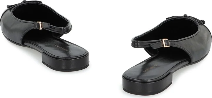 Tory Burch Leather Slingback Pumps - Image 4