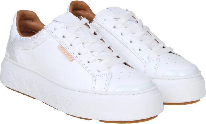Tory Burch Leather Sneakers - Image 2