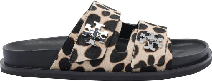 Tory Burch Leopard Leather Flats - Image 3