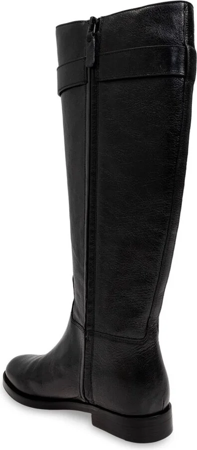 Tory Burch 'Lock Ridin' Black Leather Boots - Image 3